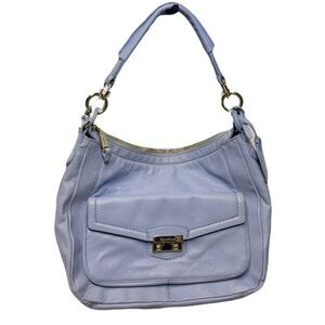 Cole Haan Leather Tali Bag in Periwinkle